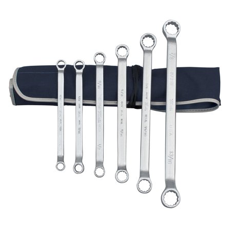 MARTIN TOOLS 6-Piece Double Box Offset Wrench Set BO6K